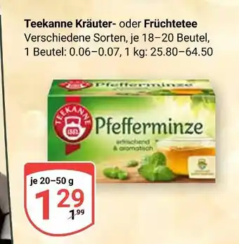 Globus Teekanne kräutertee Angebot