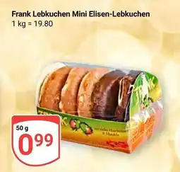 Globus Frank lebkuchen mini elisen-lebkuchen Angebot