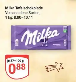 Globus Milka tafelschokolade Angebot