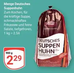 Globus Menge deutsches suppenhuhn Angebot