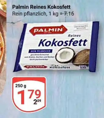 Globus Palmin reines kokosfett Angebot