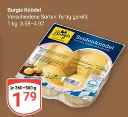 Globus Burgis seidenknödel Angebot