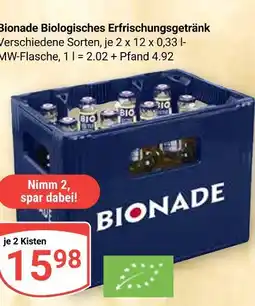 Globus Bionade biologisches erfrischungsgetränk Angebot