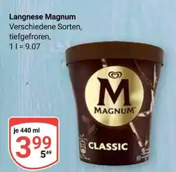 Globus Langnese magnum classic Angebot