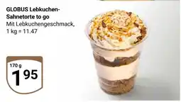 Globus Globus lebkuchen-sahnetorte to go Angebot