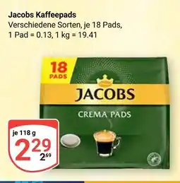 Globus Jacobs kaffeepads Angebot