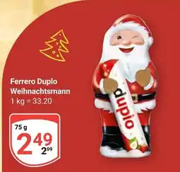 Globus Ferrero duplo weihnachtsmann Angebot