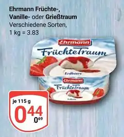 Globus Ehrmann früchtetraum erdbeere Angebot