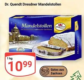 Globus Dr. quendt dresdner mandelstollen Angebot