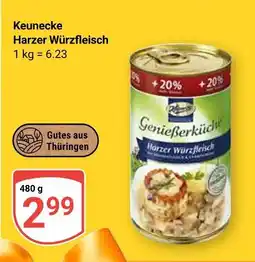 Globus Keunecke harzer würzfleisch Angebot