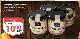 Globus Globus gläser-aktion Angebot