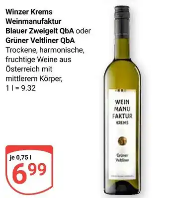 Globus Winzer krems blauer zweigelt qba Angebot