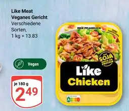 Globus Like meat veganes gericht Angebot