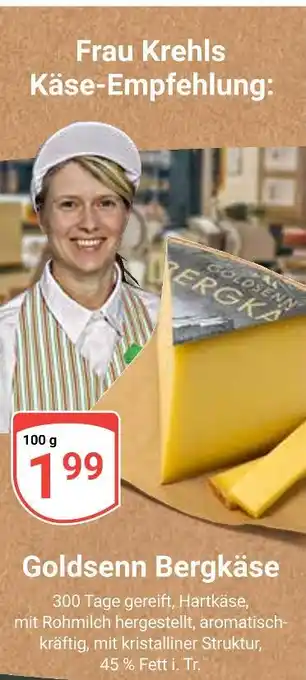 Globus Goldsenn bergkäse Angebot
