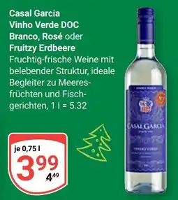 Globus Casal garcia vinho verde doc branco Angebot