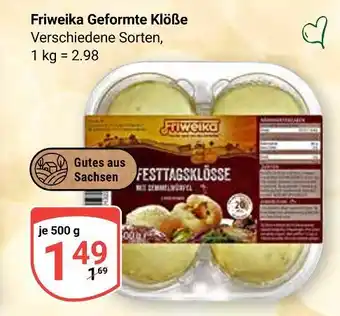 Globus Friweika geformte klöße Angebot