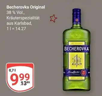 Globus Becherovka original Angebot
