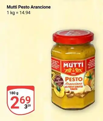 Globus Mutti pesto arancione Angebot