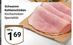 Globus Schwamm kohlenschinken Angebot