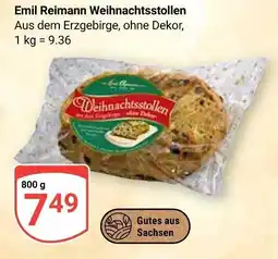 Globus Emil reimann weihnachtsstollen Angebot