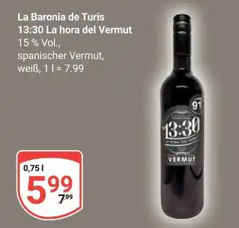 Globus La baronia de turis 13:30 la hora del vermut Angebot