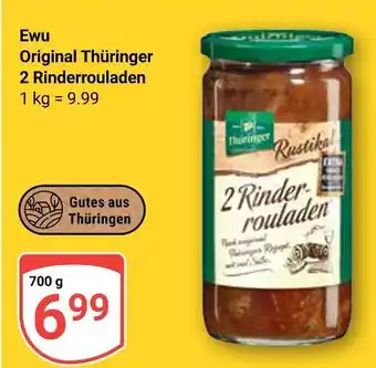 Globus Ewu original thüringer 2 rinderrouladen Angebot