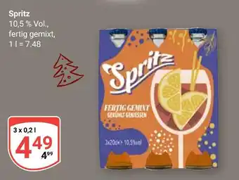 Globus Spritz Angebot