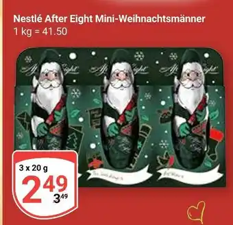 Globus Nestlé after eight mini-weihnachtsmänner Angebot