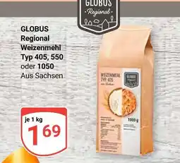 Globus Globus regional weizenmehl typ 405, 550 oder 1050 Angebot