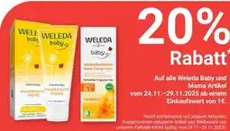 Globus Weleda baby wundschutzcreme bio-calendula Angebot