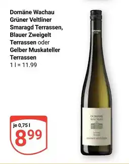 Globus Domäne wachau grüner veltliner smaragd terrassen Angebot