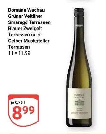 Globus Domäne wachau grüner veltliner smaragd terrassen Angebot