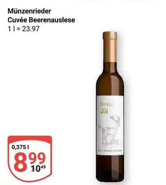 Globus Münzenrieder cuvée beerenauslese Angebot