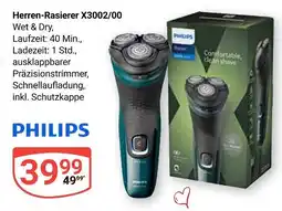 Globus Philips herren-rasierer x3002/00 Angebot