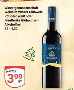 Globus Weinbiet winzer glühwein rot Angebot