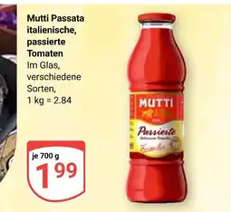 Globus Mutti passata italienische, passierte tomaten Angebot