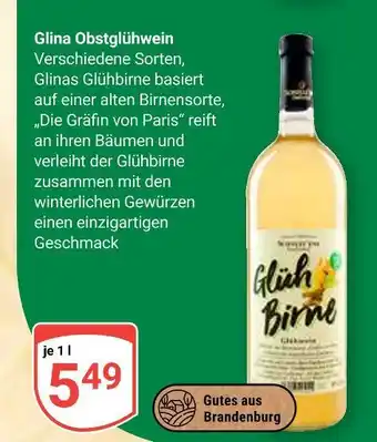 Globus Glina obstglühwein Angebot