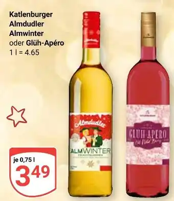 Globus Katlenburger almdudler almwinter Angebot