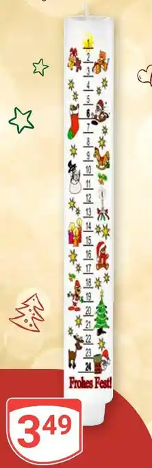 Globus Advent candle Angebot