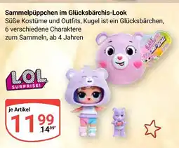 Globus Lol surprise! sammelpüppchen im glücksbärchis-look Angebot