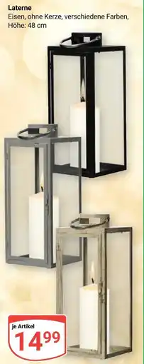 Globus Laterne Angebot