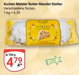 Globus Kuchen meister butter-mandel-stollen Angebot