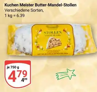 Globus Kuchen meister butter-mandel-stollen Angebot
