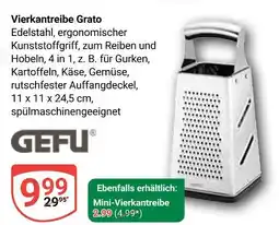 Globus Gefu vierkantreibe grato Angebot