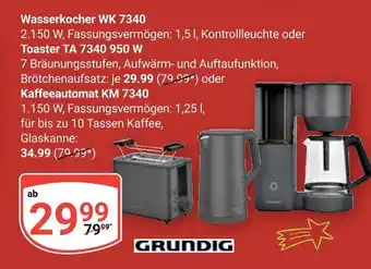Globus Grundig wasserkocher wk 7340 Angebot