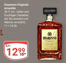 Globus Disaronno originale amaretto Angebot