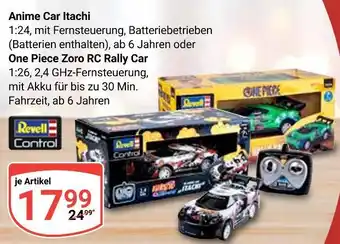 Globus Revell control anime car itachi Angebot