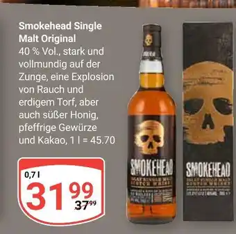 Globus Smokehead single malt original Angebot