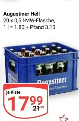 Globus Augustiner hell Angebot