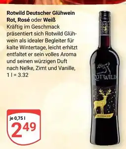 Globus Rotwild deutscher glühwein rot Angebot